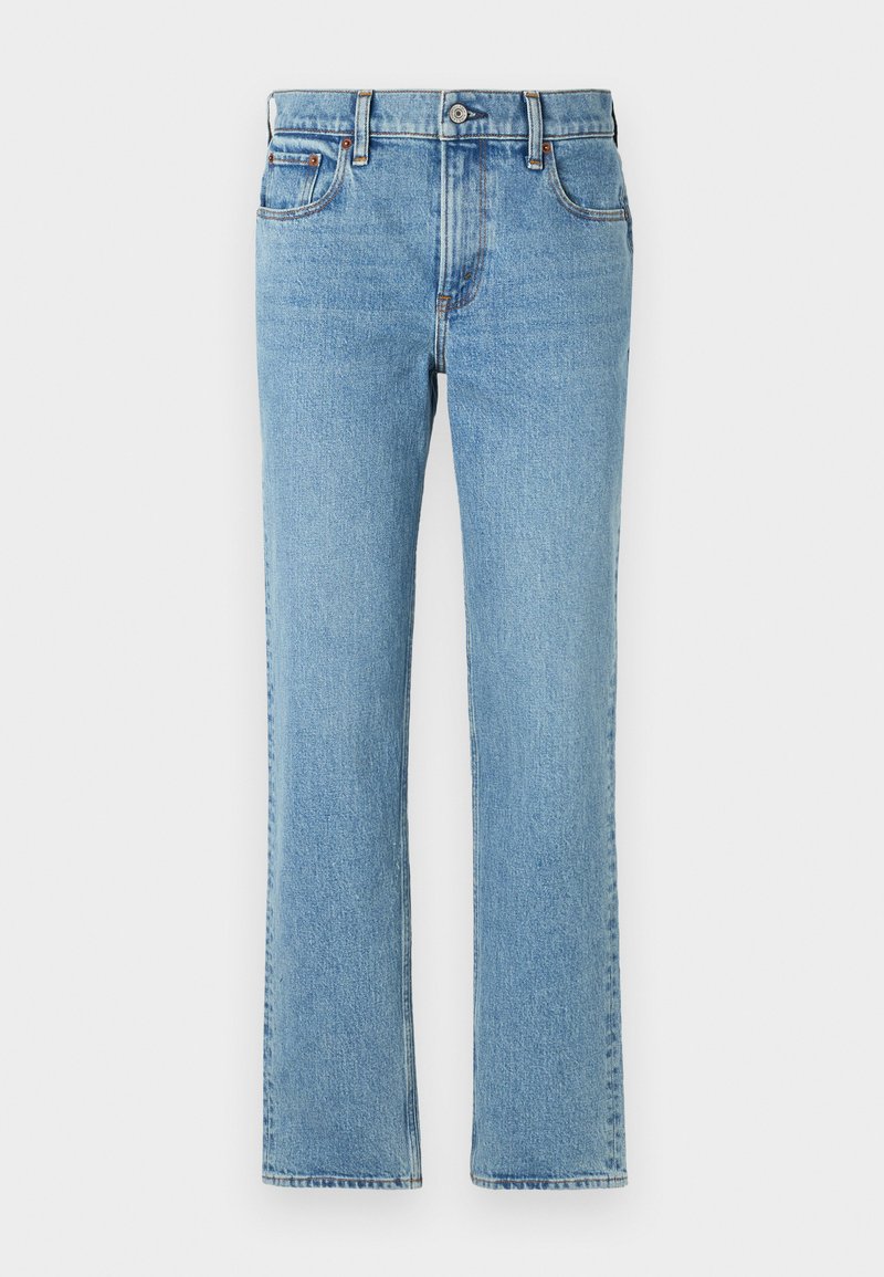 Abercrombie & Fitch Straight leg jeans blauw denim/bluedenim Abercrombie & Fitch Straight leg jeans blauw denim/bluedenim