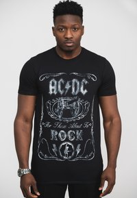 Paradiso Clothing AC/DC FOR THOSE ABOUT TO ROCK  - Print T-shirt - black