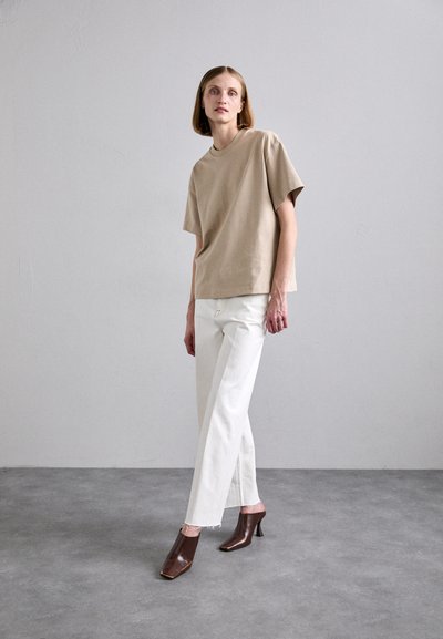 Filippa K OVERSIZED TEE - T-shirt basic - taupe