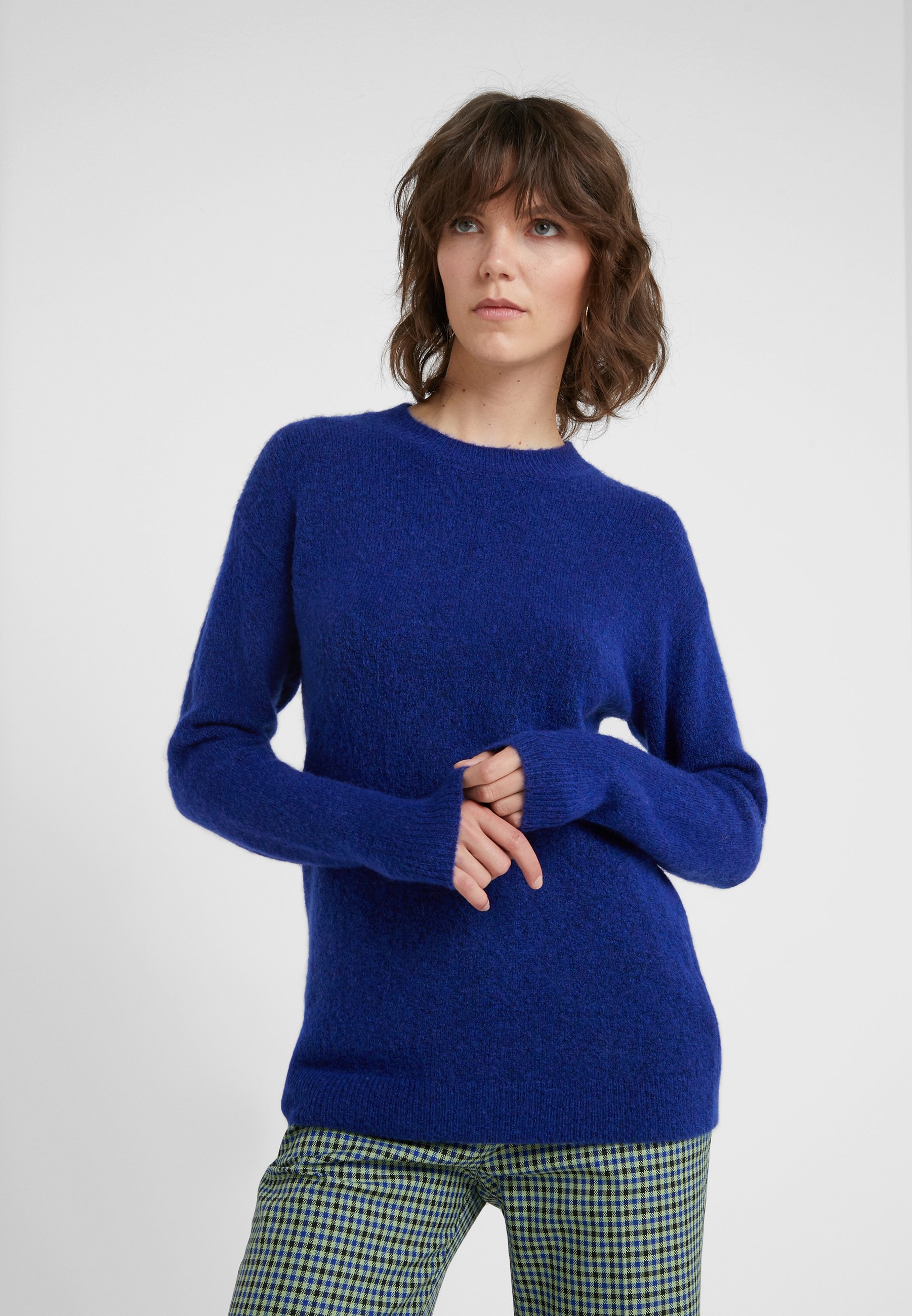 Bruuns Bazaar HOLLY JOHANNE Trui indigo blue Zalando.nl Bruuns Bazaar FELIPPA MILLIE Trui snow white Zalando.nl