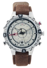 Timex EXPEDITION NORTH® TIDE TEMP COMPASS - Watch - braun- und silberfarben