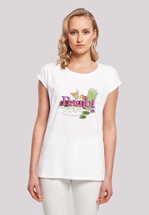DISNEY BAMBI KISS - T-shirts med print - white