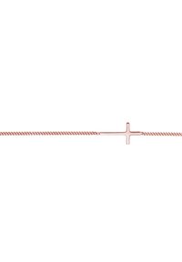 Elli CROSS BASIC - Halskæder - rose gold-coloured