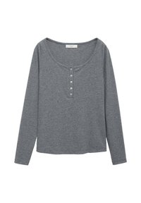 Pyjama top - mottled grey