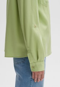 OPUS FAPPEL - Button-down blouse - avocado