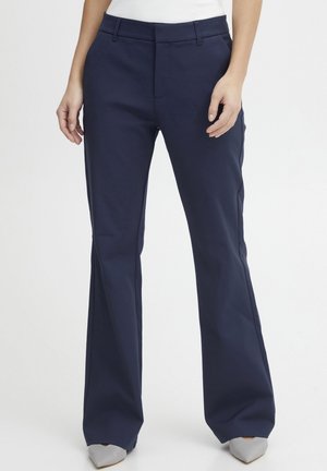 PULZ PZBINDY - Pantalon classique - dark sapphire