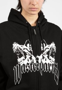Wasted Paris HOODIE ZIP UNLEASHED UNISEX - Φούτερ με φερμουάρ - black