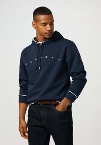 Hackett London SPORTING HDY - Jersey con capucha - navy