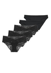 LANA 5 PACK - Alushousut - black