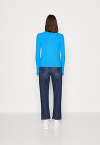 Pieces PCNICCA - Tops ar garām piedurknēm - french blue