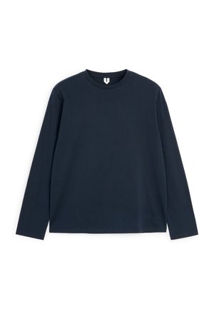 ARKET, ARKET REGULAR LONG-SLEEVE T-SHIRT - T-shirt à manches longues - dark blue