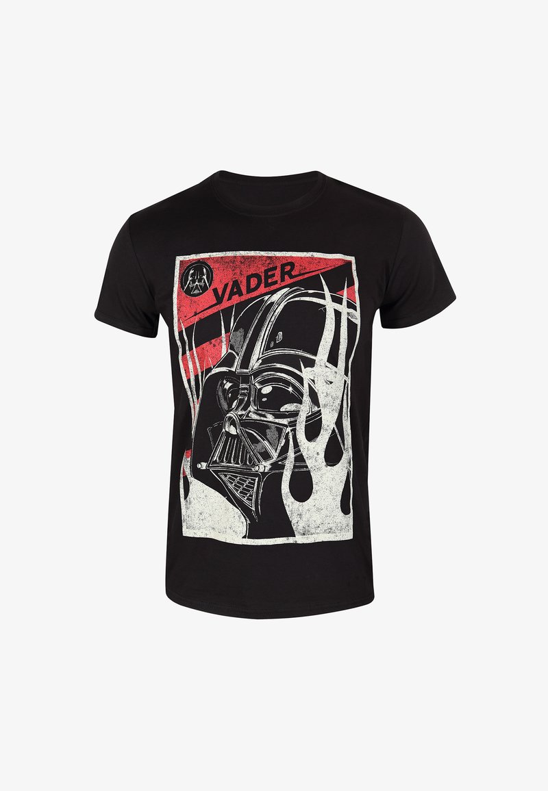 Henry Tiger STAR WARS VADER FRAME - Camiseta estampada - black