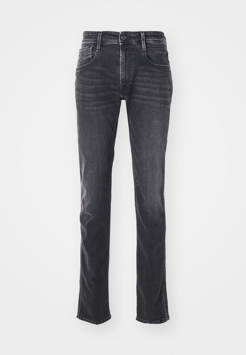Replay Slim fit jeans zwart