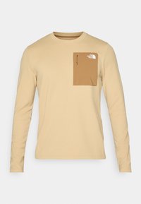 KECHA CREW - Ilgarankovis viršutinės dalies drabužis - khaki stone/utility brown