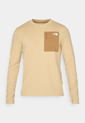 The North Face KECHA CREW - Langarmshirt - khaki stone/utility brown