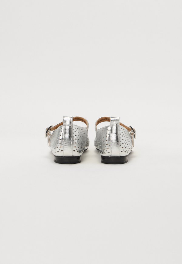 FAWNA JANE - Ballet pumps - silver metallic4