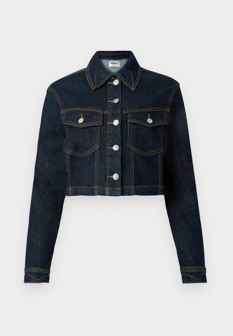 Only Spijkerjas donkerblauw denim