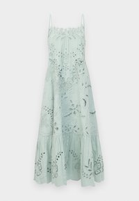 IYLA SOUTACHE SLIP MIDI DRESS - Päevakleit - blue
