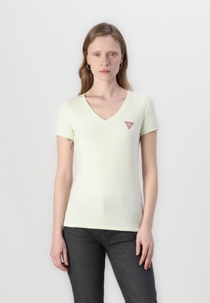 TRIANGLE  - Tricou basic - pastel lime
