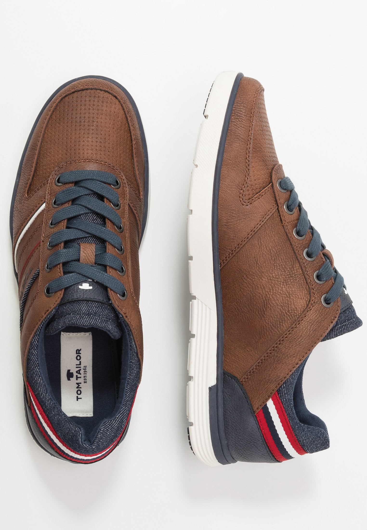TOM TAILOR Joggesko cognac Zalando.no TOM TAILOR Joggesko cognac Zalando.no