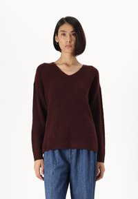 ONLY Tall ONLCAMILLA TALL - Strickpullover - port royale