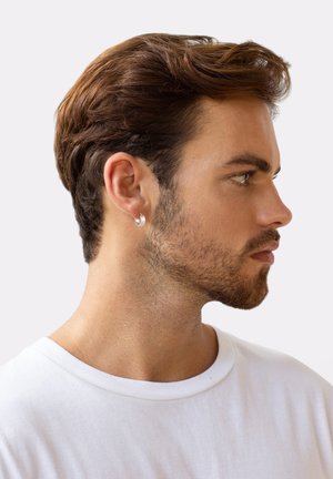 KUZZOI HOOPS MINIMAL - Ohrringe - silver-coloured