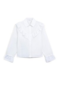 Calliope ROUCHES RICAMATI - Camicia - bianco lana
