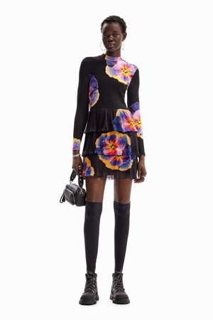 PENSEE LACROIX - Day dress - black
