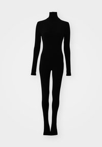 LONG SLEEVE TURTLE CATSUIT  FOOTIE - Jumpsuit - black