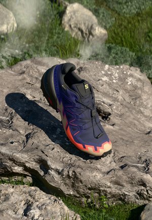SPEEDCROSS GTX - Løpesko for mark - maritime blue/black/cherry tomato