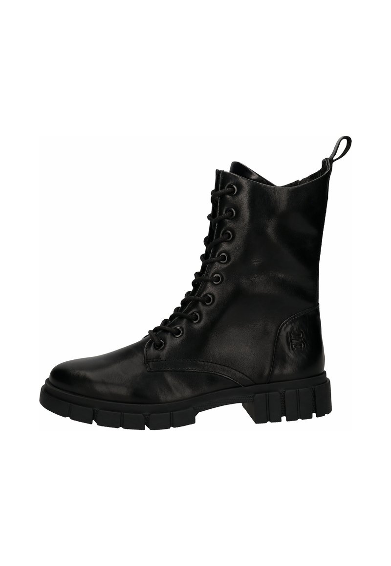 TT.BAGATT Stivaletti con plateau - black