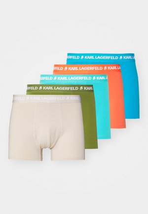 LOGO TRUNK 5 PACK - Trunks - blue/orange/green