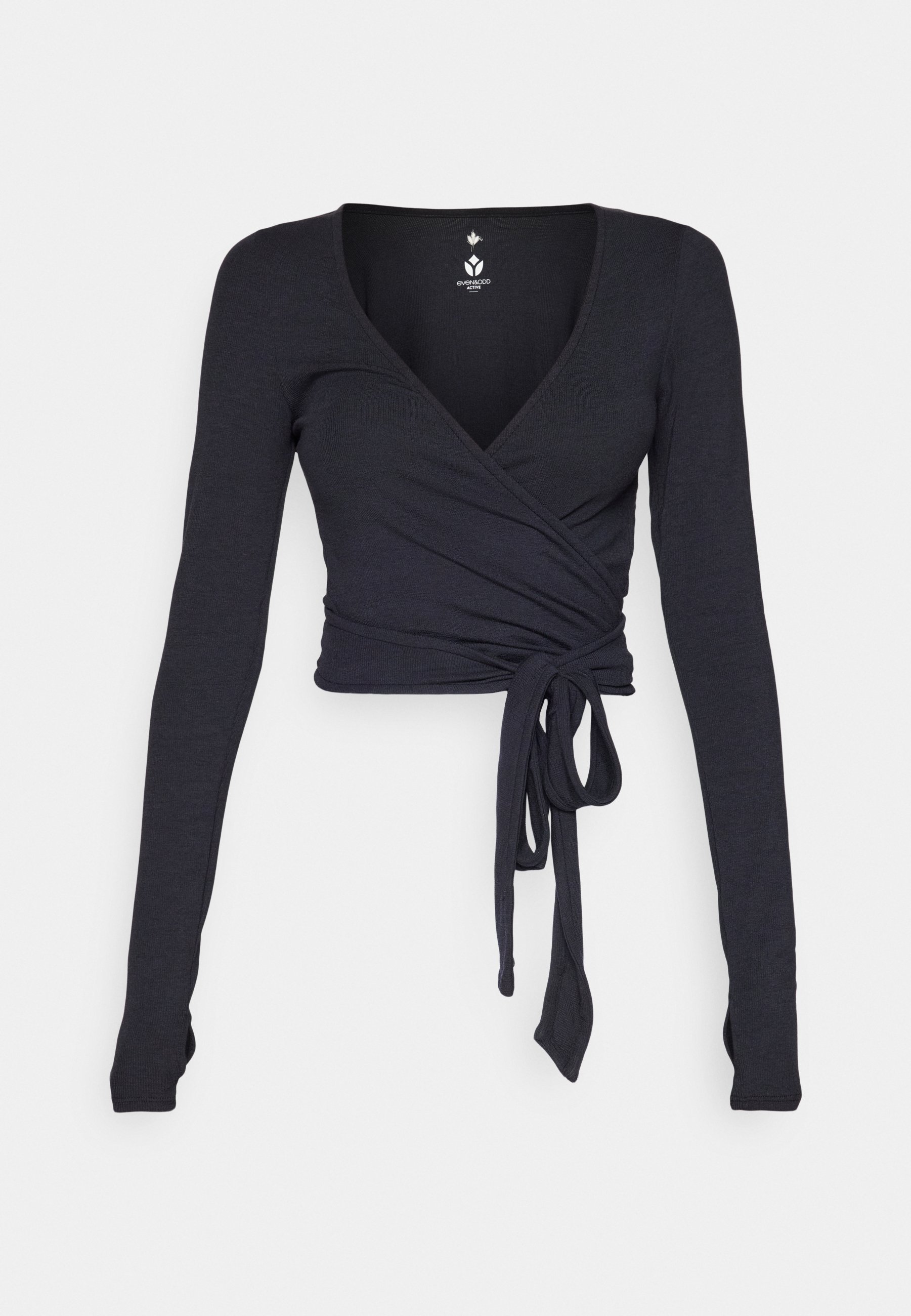 how to tie hollister wrap top