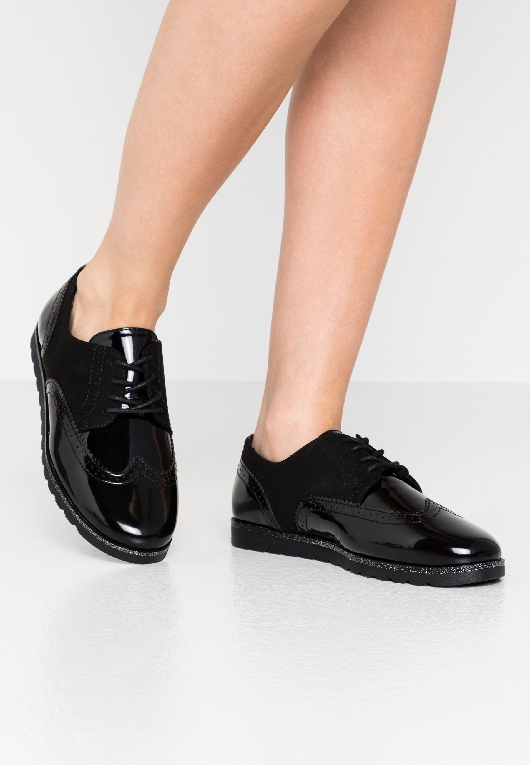 Anna Field Wide Fit Snøresko black Zalando.no Anna Field Snøresko black Zalando.no