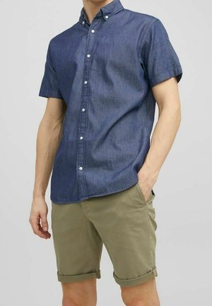 Vapaa-ajan kauluspaita - dark-blue denim