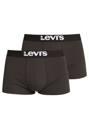 SOLID BASIC TRUNK 2 PACK - Boxerkalsong - jet black
