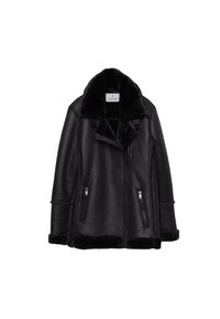Stradivarius Zimní bunda - black