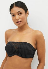 Next - TRIPLE BOOST LACE STRAPLESS - Grudnjak s naramenicama koje se postavljaju na više načina / bez naramenica - black Minijatura 1