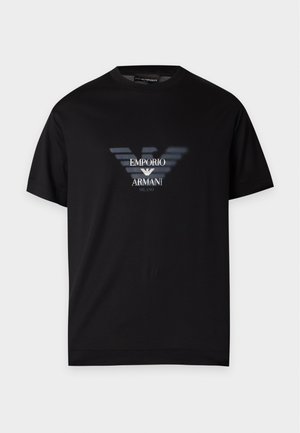 Emporio Armani, Trükipildiga T-särk - black beauty