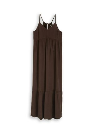 TOM TAILOR DENIM, Maxi-jurk - cool dark brown