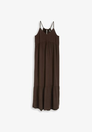 TOM TAILOR DENIM, Maxi-jurk - cool dark brown