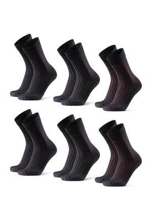 6 PACK CLASSIC - Socks - black