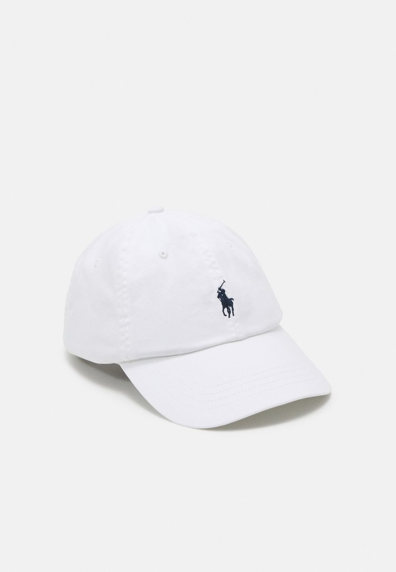 Polo Ralph Lauren - SPORT CAP - Caps - white/newport navy, Forstør