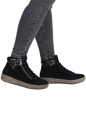 Rieker Baskets montantes - schwarz