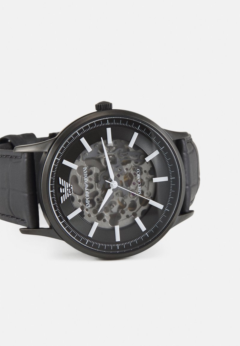 Herren Analoguhren | Emporio Armani RENATO Uhr silver-coloured/schwarz - CK53864 Herren Analoguhren | Emporio Armani RENATO Uhr silver-coloured/schwarz - CK53864