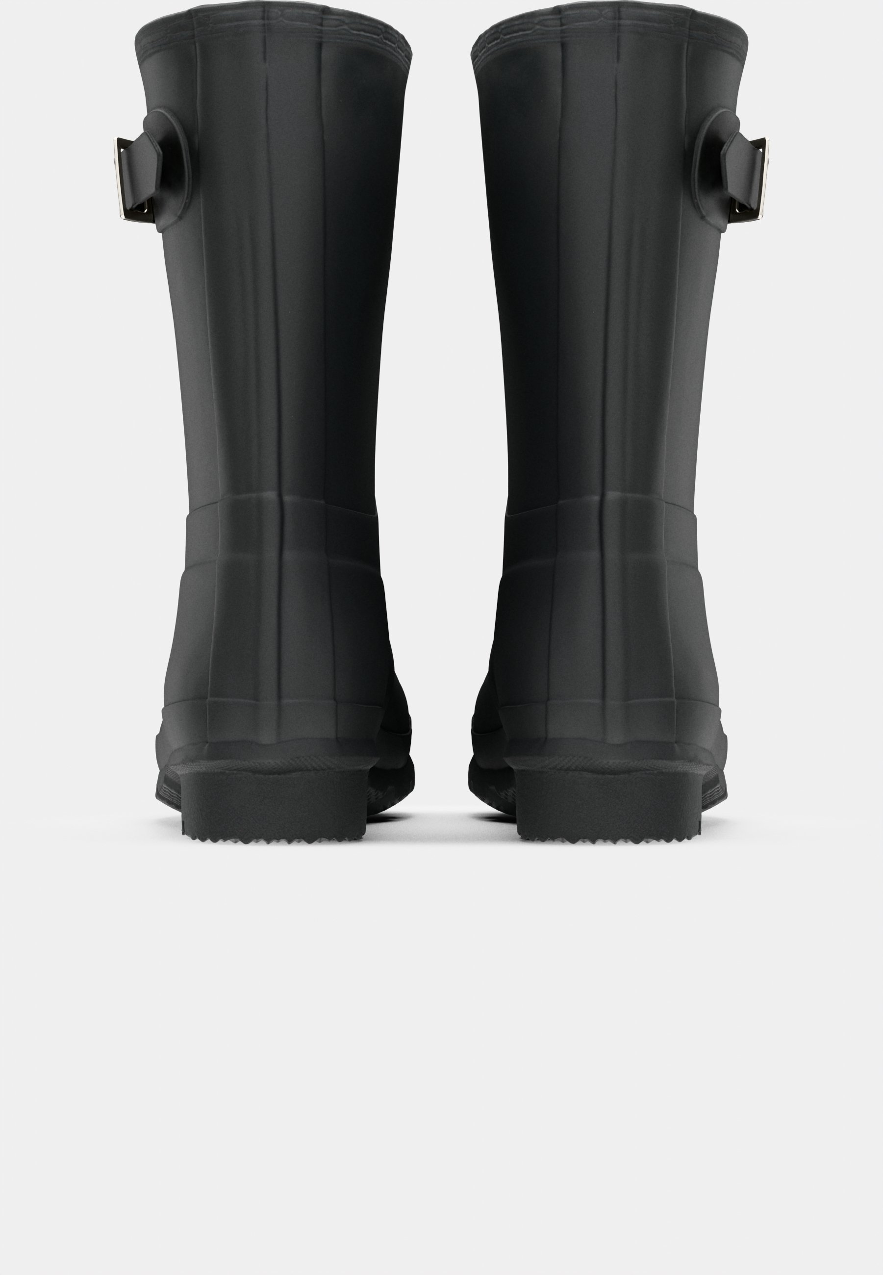 HUNTER ORIGINAL WELLY ブラック Hunter ORIGINAL MENS ORIGINAL SHORT - Wellies - black - Zalando