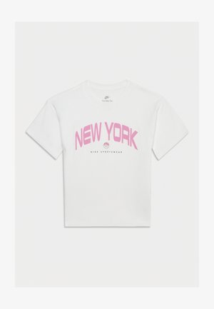 Nike Sportswear, TEE BOXY - Тениска с щампа - white