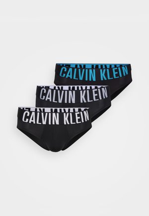 HIP BRIEF INTENSE POWER 3 PACK - Trumpikės - black