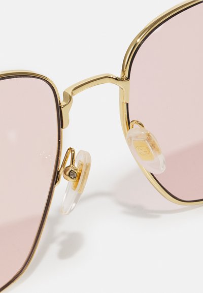 Gucci BLUE & BEYOND - BLUE LIGHT - PHOTOCHROMIC LENS - Ochelari de soare - gold/gold/pink