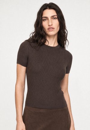 DRYKORN, MOGLINI - T-shirt basique - brown
